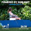 Bluetti EB 55 Portable Power Station with PV 200 Solar Panel Included Four  AC Outlets, Rechargeable Battery Good for Backups Camping and Emergencies Raleigh Durham Puerto Rico and Hawaii