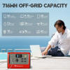 BLUETTI Solar Generator EB70S 716Wh/800W Portable Power Station with PV120 120W Foldable Solar Panel 