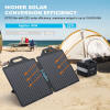 Big Blue 100 watt Portable Solar Panels with Kickstand Good For Outdoor Camping and Emergencies Raleigh Durham 