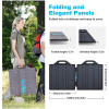 Big Blue 100 watt Portable Solar Panels with Kickstand Good For Outdoor Camping and Emergencies Raleigh Durham 