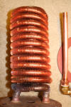 Copper Coil Hot Water Heat Exchanger Raleigh NC Douglas Hartley  